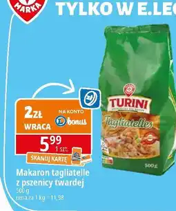 E.Leclerc Makaron tagliatelles Wiodąca Marka Turini oferta