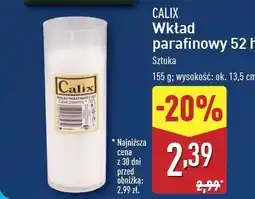 ALDI Wkład parafinowy do znicza 52 h Calix oferta