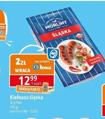 E.Leclerc Kiełbasa śląska Morliny oferta