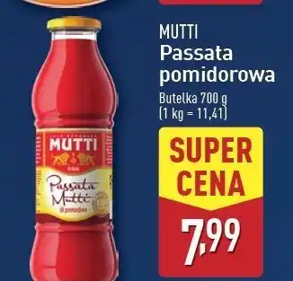 ALDI Passata pomidorowa mutti Mutti oferta