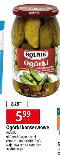 E.Leclerc Ogórki konserwowe Rolnik oferta