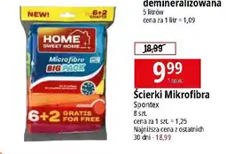 E.Leclerc Ścierki z mikrofibry uniwersalne Home Sweet oferta