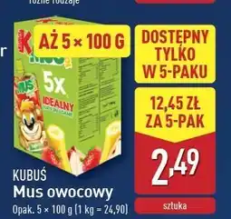 ALDI Mus mix Kubuś 100% oferta