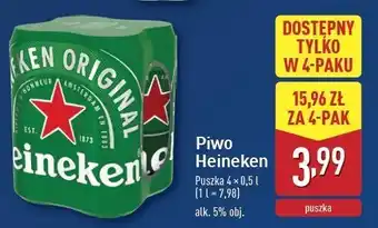 ALDI Piwo Heineken oferta