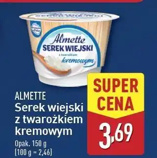 ALDI Serek wiejski z twarożkiem kremowym Hochland Almette oferta