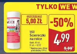 Ściereczki na rolce uniwersalne Vigo!