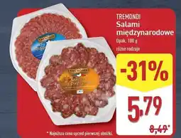 ALDI Salami francuskie bagiet0kowe Tremondi oferta