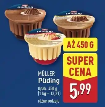 ALDI Pudding wanilia i wiśnia Muller oferta