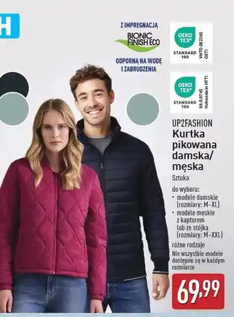 ALDI Kurtka męska pikowana m-xxl Up2Fashion oferta