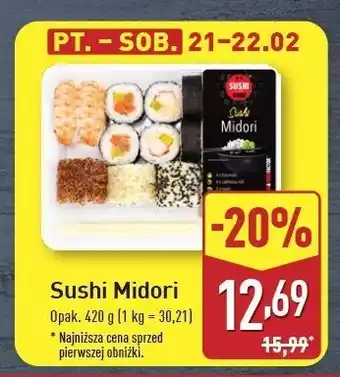 ALDI Sushi midori 4You oferta