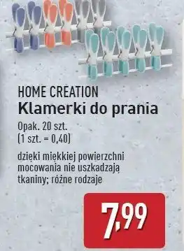 ALDI Klamerki do bielizny Home Creation oferta