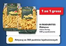 Kaufland Makaron farfalle K-Classic Favourites oferta