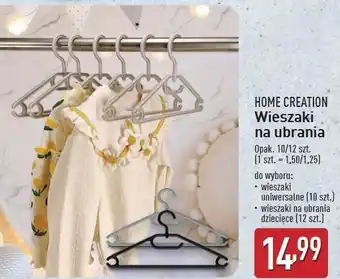 ALDI Wieszaki na ubrania dziecięce Home Creation oferta