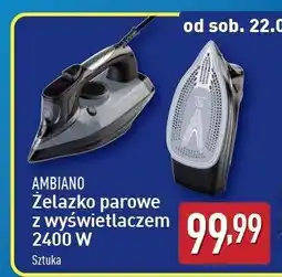 ALDI Żelazko parowe Ambiano oferta