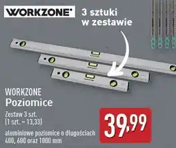 ALDI Poziomice aluminiowe Workzone oferta