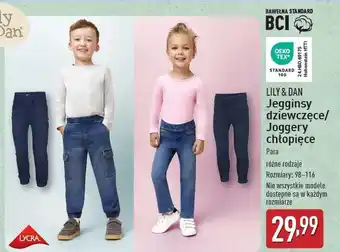 ALDI Jegginsy chłopięce 92-116 Lily & Dan oferta