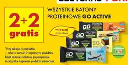 Biedronka Baton wysokobiałkowy kokosowy Go Active oferta