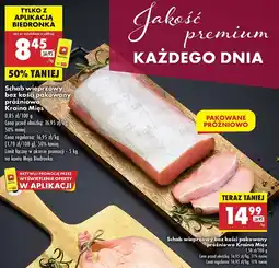 Biedronka Schab wieprzowy bez kości Kraina Mięs oferta