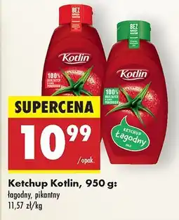 Biedronka Ketchup łagodny Kotlin oferta