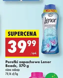 Biedronka Perełki zapachowe spring Lenor Unstoppables oferta