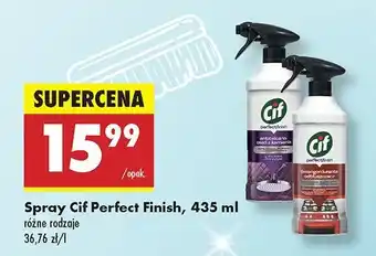 Biedronka Spray odtłuszczacz Cif Perfect Finish oferta