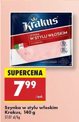 Biedronka Szynka w stylu włoskim Krakus Animex oferta