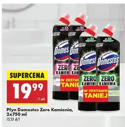 Biedronka Żel do wc pink Domestos Zero Kamienia oferta