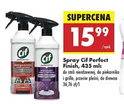 Biedronka Spray pleśń i czarne osady Cif Perfect Finish oferta