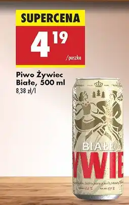 Biedronka Piwo Żywiec Białe oferta