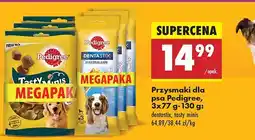 Biedronka Przysmak dla psa z kurczakiem i kaczką Pedigree Tasty Minis oferta