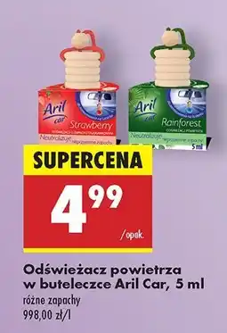 Biedronka Odświeżacz samochodowy rainforest Aril Car oferta