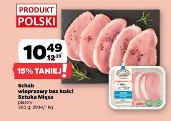 Netto Schab bez kości Sztuka Mięsa oferta