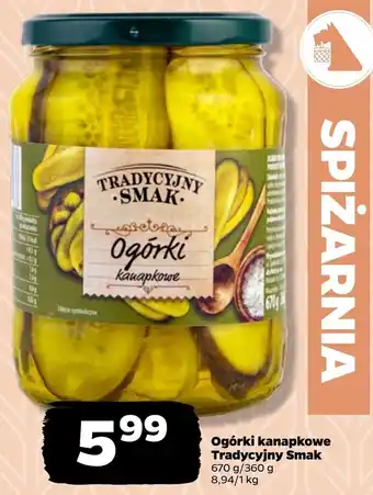 Netto Ogórki konserwowe Tradycyjny Smak oferta