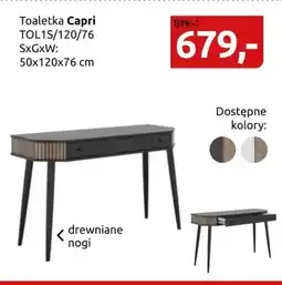 Black Red White Toaletka Capri oferta