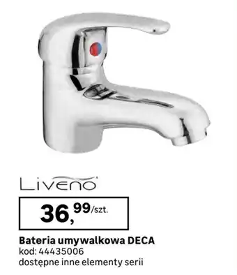 Leroy Merlin Bateria umywalkowa Liveno oferta