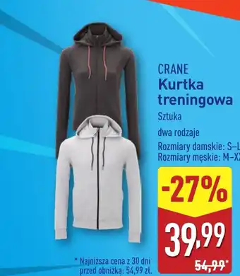 ALDI CRANE Kurtka treningowa oferta