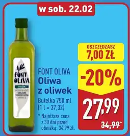 ALDI FONT OLIVA Oliwa z oliwek oferta