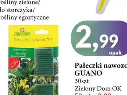 E.Leclerc Pałeczki nawozowe uniwersalne z guano Zielony Dom oferta