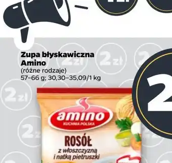 Netto Rosół z włoszczyzną i natką pietruszki Amino oferta