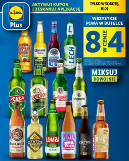Lidl Piwa w butelce oferta