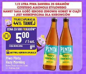 Polomarket Piwo Pinta Hazy Morning Browar Pinta oferta