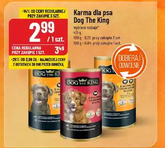 Polomarket Karma dla psa Dog The King oferta