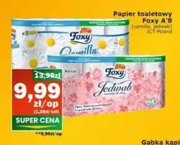 Społem Foxy Jedwab Papier toaletowy 8 rolek oferta