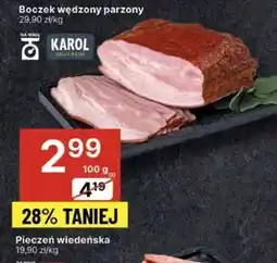 Delikatesy Centrum Boczek wędzony Karol oferta