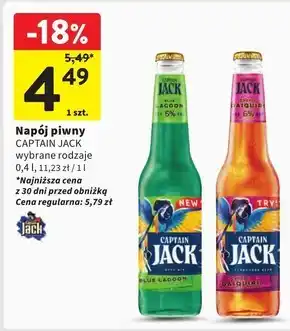 Intermarche Captain Jack Pirate Orange Piwo smakowe 400 ml oferta