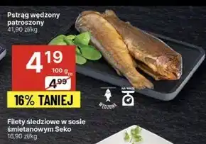 Delikatesy Centrum Pstrąg wędzony Seko oferta