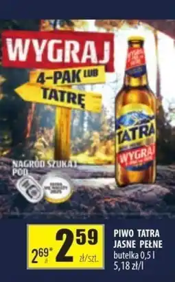 Społem Szczecin Tatra Piwo jasne pełne 500 ml oferta