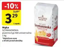 Intermarche Polskie Młyny Mąka Szymanowska Chlebowa pszenna typ 750 1 kg oferta