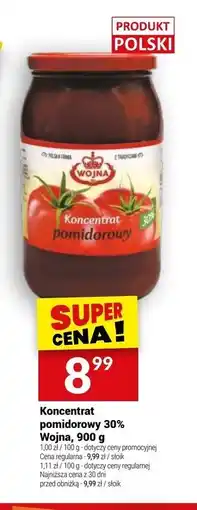 Twój Market Koncentrat pomidorowy Wojna oferta