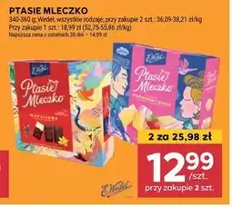 Stokrotka E. Wedel Ptasie mleczko waniliowe w czekoladzie deserowej 340 g oferta